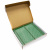 Пружины металлические, А4, 11,1мм (7/16"), зеленые, 100шт. в упаковке